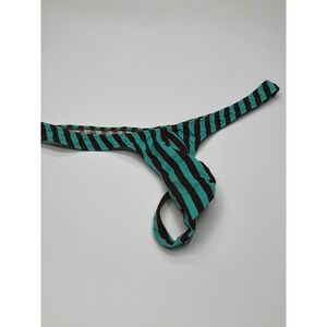 Tropical Thongs Mens Striped G-String Bikini Swim Briefs Size XL